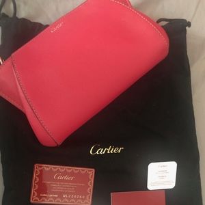 C De Cartier Clutch Bag - Sapphire Rose